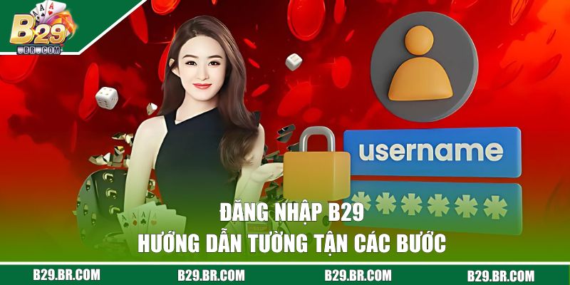 Đăng Nhập B29 - Truy Cập Thế Giới Cá Cược Chỉ Mất 2 Phút 2 Hướng dẫn tường tận các bước